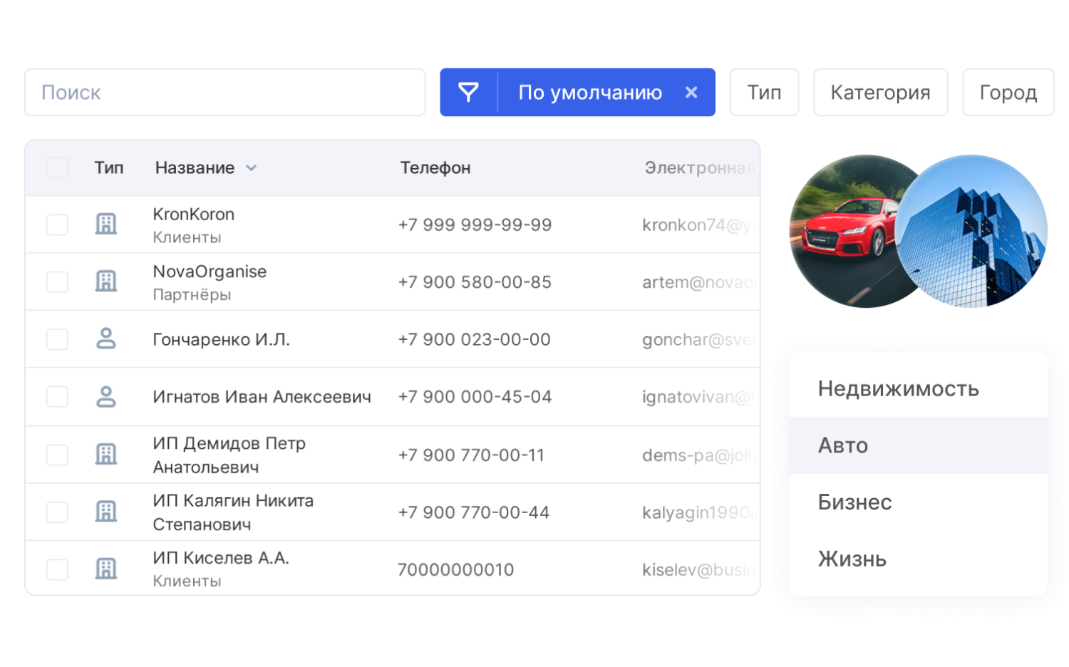 Персонализированный сервис