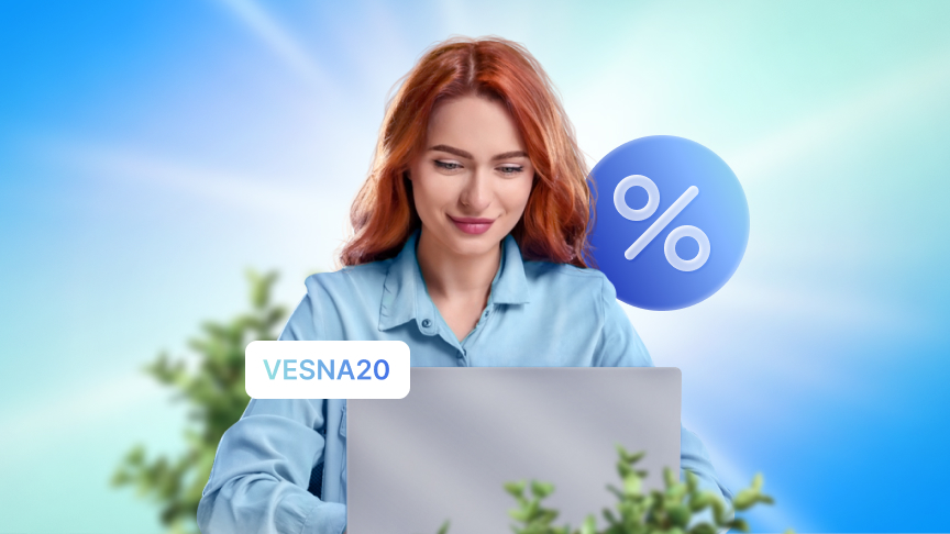 Скидка 20% на все услуги Аспро.Cloud