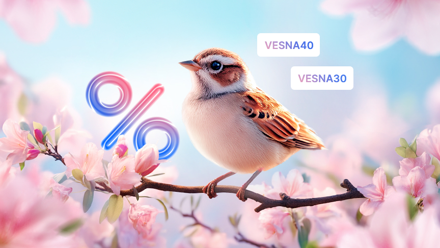 Весенняя акция: скидки до 40% до конца апреля!