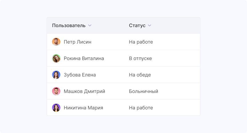 Отсутствия в Аспро.Cloud