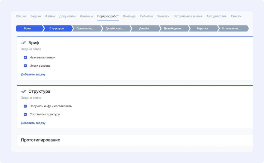 Порядок работ в Аспро.Cloud
