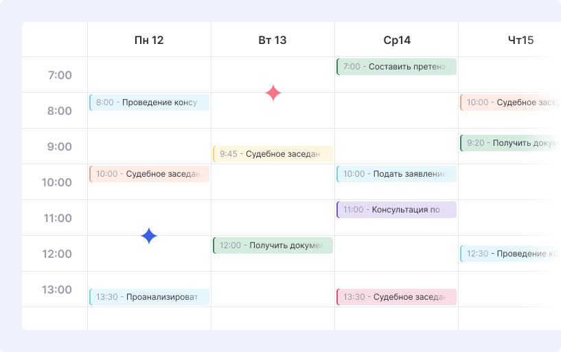 Контроль сроков в юридиечской сфере