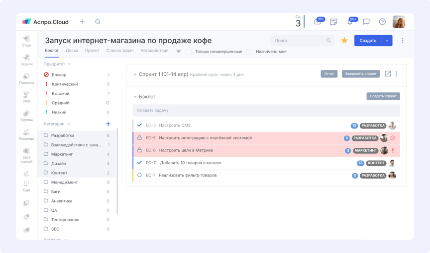Управление проектами по гибким методологиям